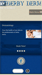 Mobile Screenshot of derbyderm.com